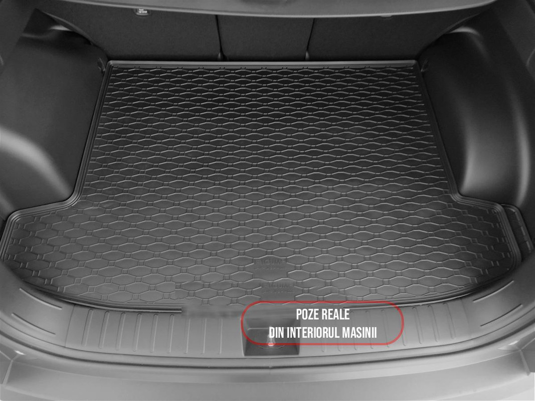Tavita auto HYUNDAI Tucson MHEV 2021-prezent, protectie portbagaj, Cri-Flo, din cauciuc 100%, compatibil cu autoturismul HYUNDAI Tucson MHEV