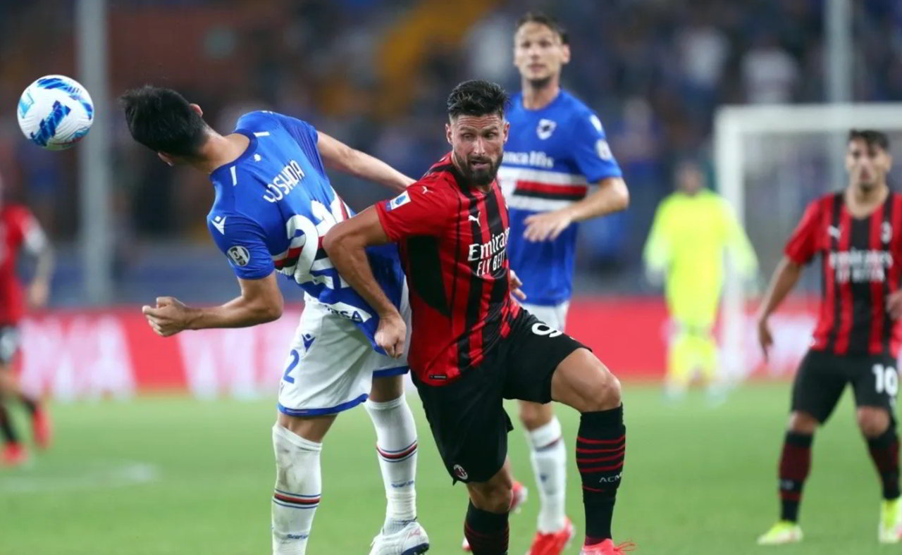 Milan-Sampdoria Streaming Gratis, dove vedere Diretta Alternativa TV