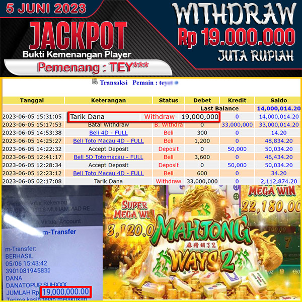 jackpot-slot-modal-receh-main-di-pgsoft-mahjong-ways-wd-rp-19000000--dibayar-lunas-06-01-59-2023-06-05