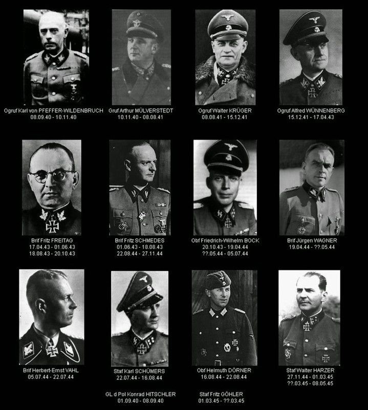 Comandantes 4.ª División SS Polizei Panzergrenadier Comandantes 4.ª División SS Polizei Panzergrenadier
