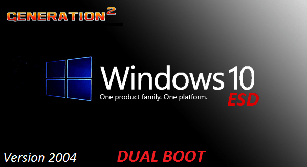 Windows 10 Pro Version 2004 Build 19041.331 DUAL-BOOT 6in1 OEM ESD en-US June 2020