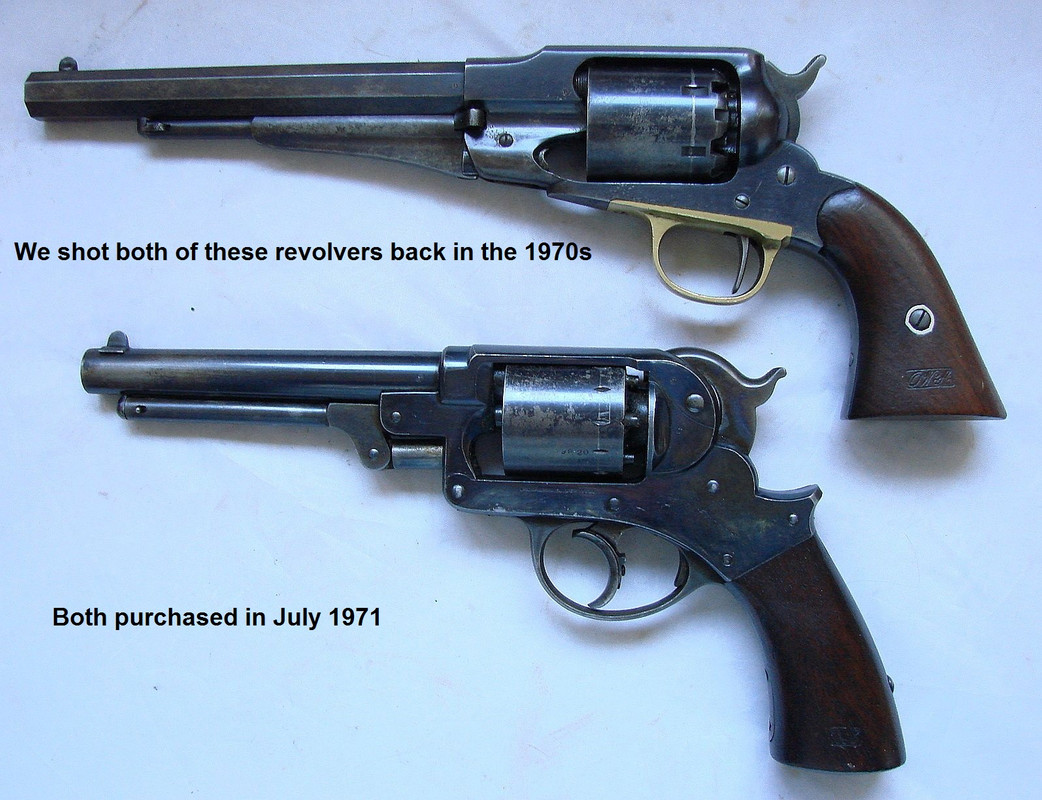Remington and Starr revolvers.