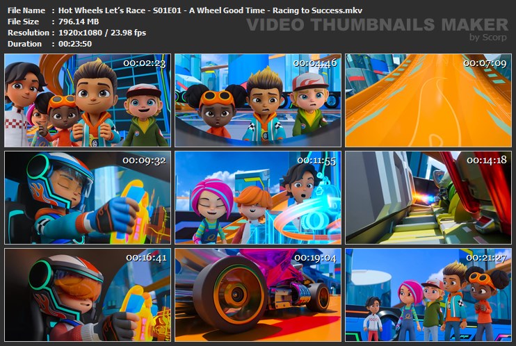 Hot Wheels Let’s Race - S01E01 - A Wheel Good Time - Racing to Success.mkv