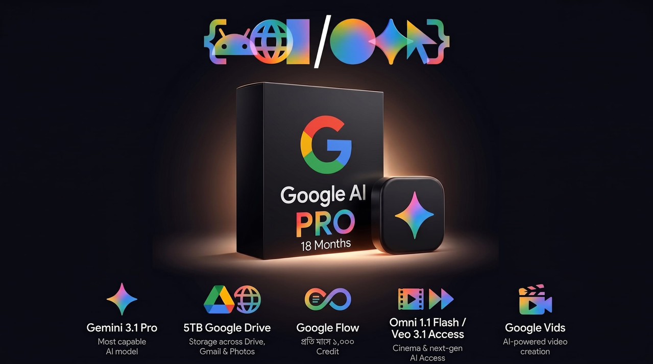 Google AI Pro promotional banner