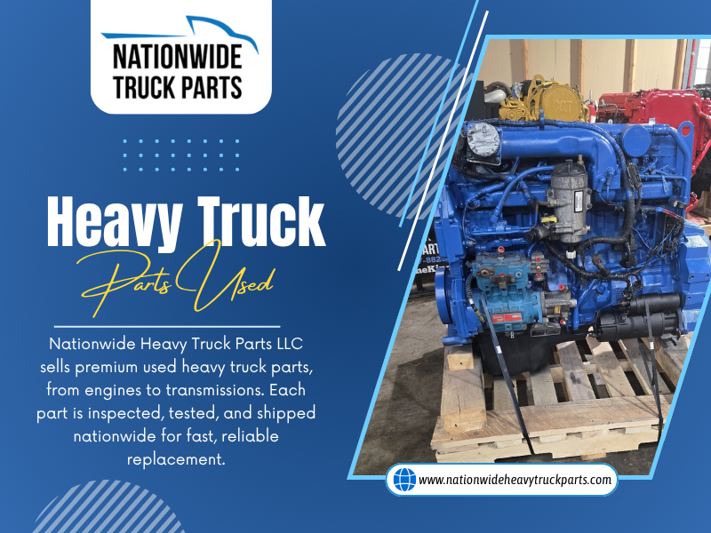 Heavy Truck Parts Used