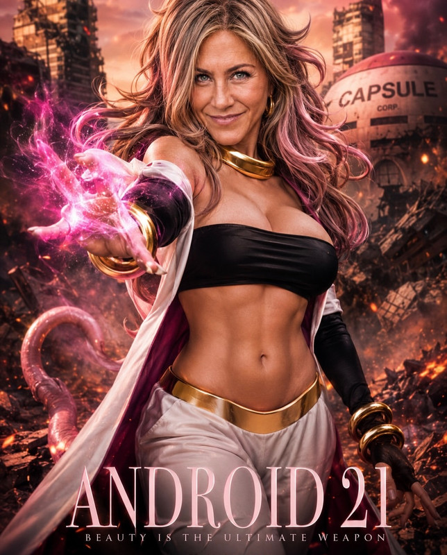 Jennifer Anniston Android 21