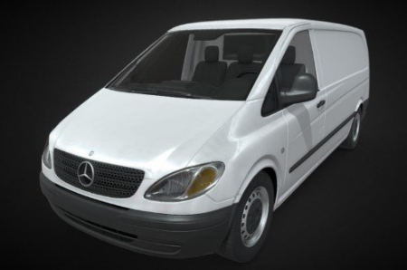 Mercedes Vito Utility Car 3D model