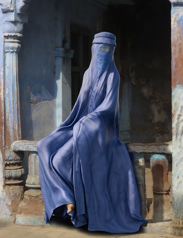 dforce afghan burqa for genesis 8 females 00 main daz3d
