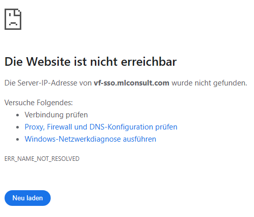 Vodafone Sales World Webseite