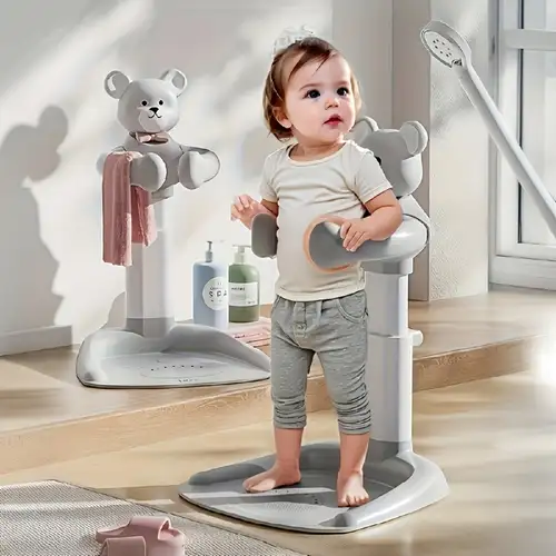 Support de bain bébé – réglable & antidérapant 