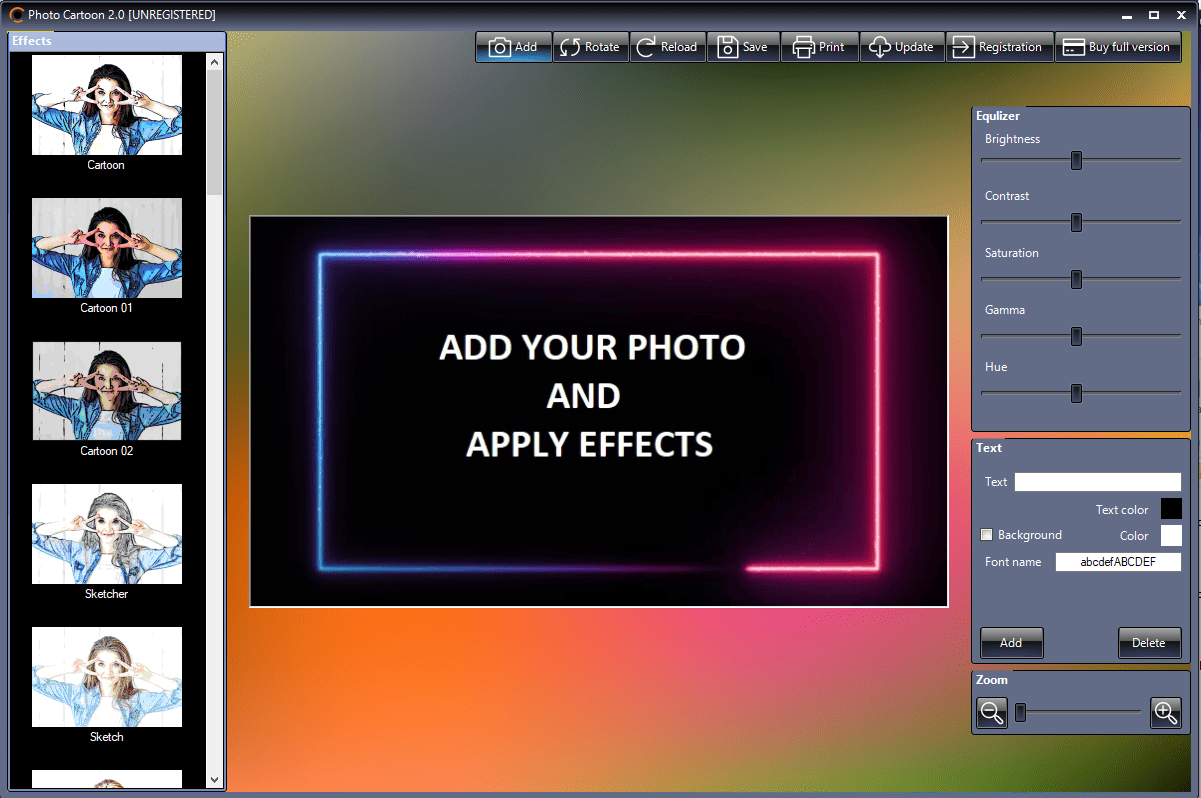 PhotoCartoon Professional [Descarga gratis] 1
