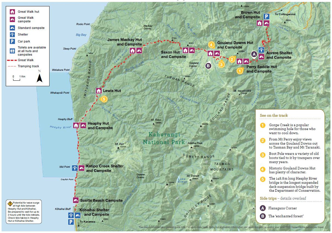 Kahurangi NP: Heaphy Track (Navidad 2020, III) - Escapadas y rutas por la Nueva Zelanda menos conocida (3)