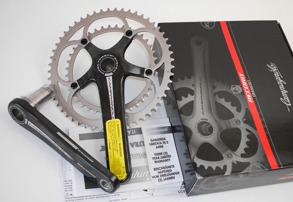 カンパニョーロ(CAMPAGNOLO) RECORD ウルトラトルク クランクセット 53