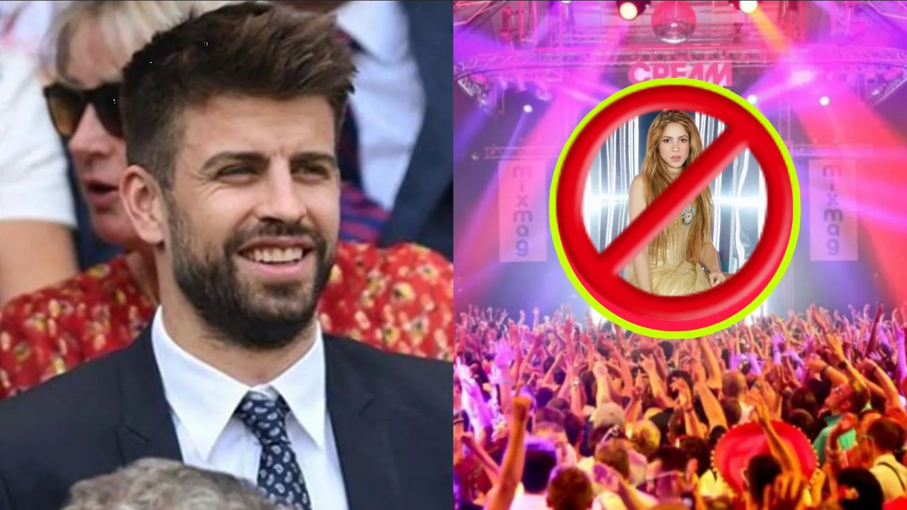 Antros protegen a Piqué en España y censuran canciones de Shakira