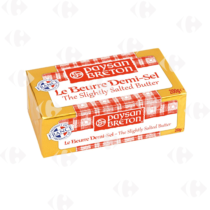 BEURRE DEMI-SEL PRESIDENT [200G] 