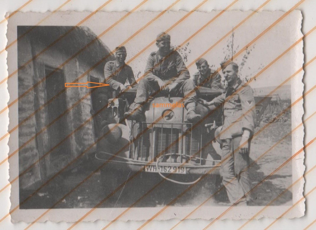 WK2 Foto GD Division Großdeutschland Funker Fahr