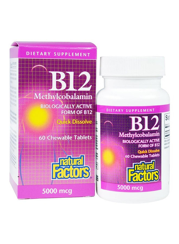 Nf B12 5000Mcg(Methylcobalamin) 60`S