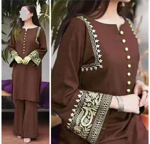 Embroidery Kurta Set Color 1 (KS175)