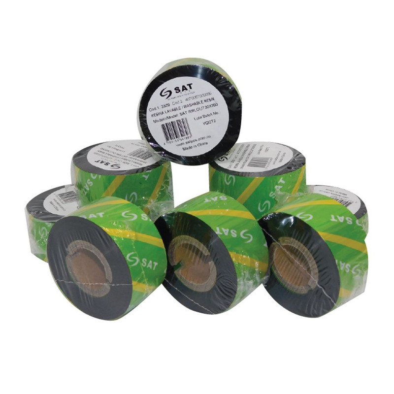 3329-1-CINTA TT SAT RESINA LAVABLE 30MMX300M OUT