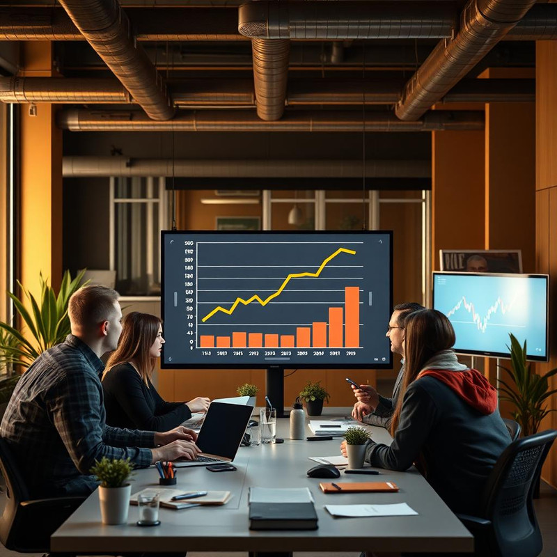 Sesi meeting tim yang memperlihatkan komunikasi terbuka dan saling percaya