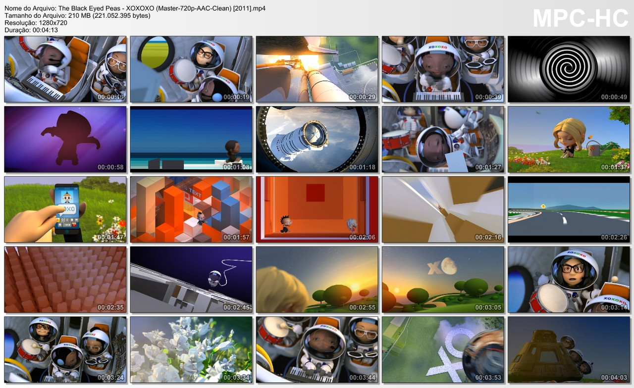 The Black Eyed Peas - XOXOXO (Master-720p-AAC-Clean) [2011]