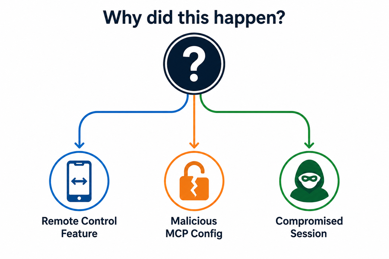 Causes of Claude Code attempts to establish a remote desktop connection without the user