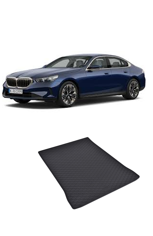 Tavita auto BMW Seria 5 Sedan 2020-prezent, protectie portbagaj, Cri-Flo, din cauciuc 100%, compatibil cu autoturismul BMW Seria 5 Sedan
