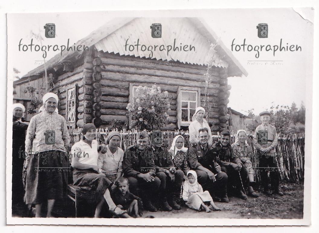 org. Foto Russland Bevölkerung Frauen 1941