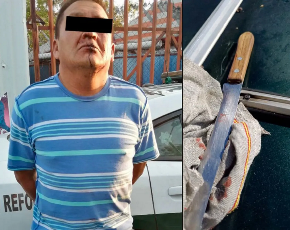 Acuchillan a policía por intentar parar una riña de pareja en Iztapalapa: video