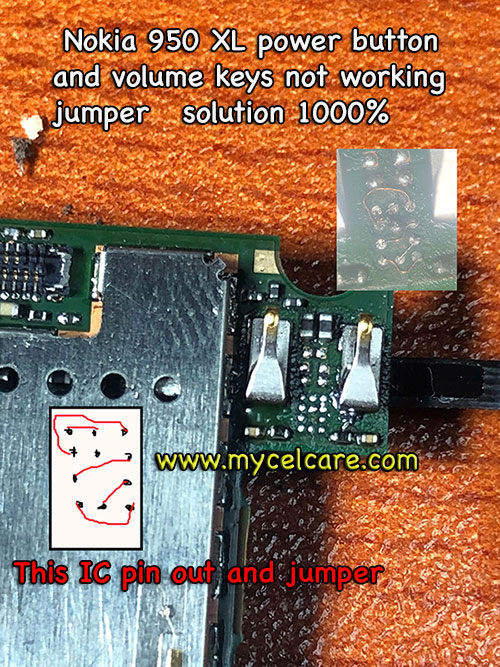 Nokia 950 XL power button abd volume keys not working 1000 solution