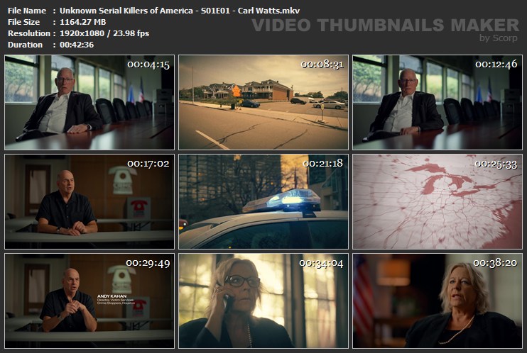 Unknown Serial Killers of America S01E01 Carl Watts mkv