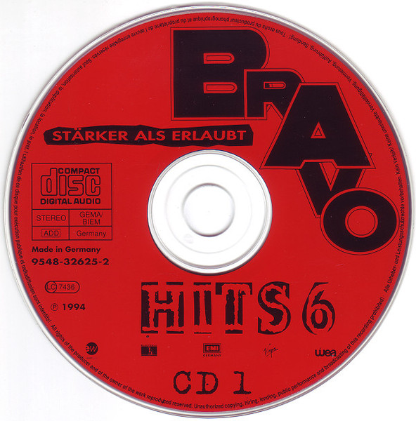 24/02/2023 - VA - Bravo Hits, Vol. 006 [2CD] (1994) R-760835-1224503157