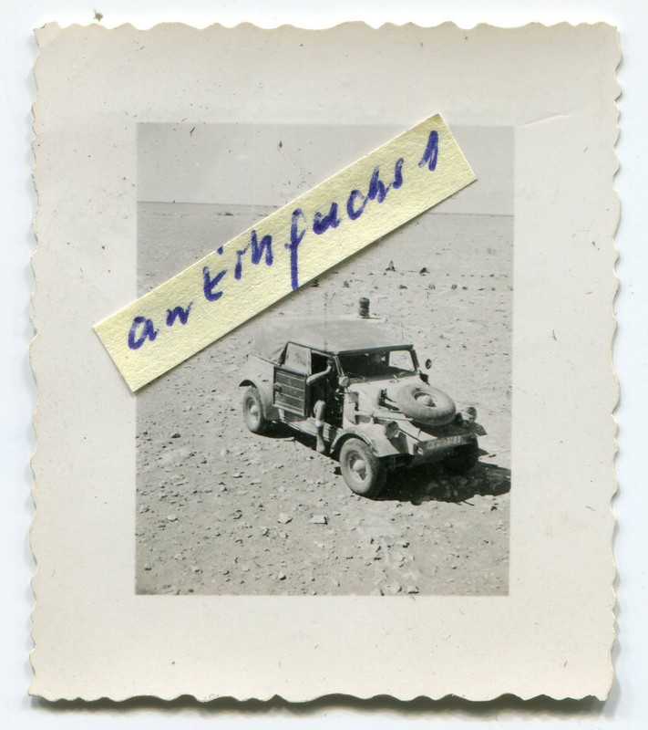 VW-Kübelwagen Wüstenfloh in Afrika beim Afrikako