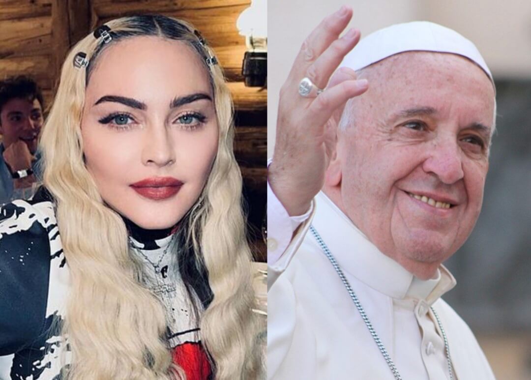 Madonna le pide una reunión al Papa Francisco y se declara 