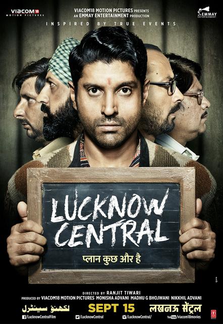 Poster of Lucknow Central 2017 Full Hindi Movie Download BluRay 1080p Poster of Lucknow Central 2017 1080p Hindi BluRay Full Movie Download HD