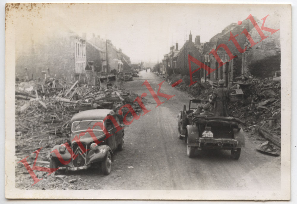 Foto Luftwaffe NAG 9 Frankreich Belgien Cassel Dünkirchen Beute England LKW