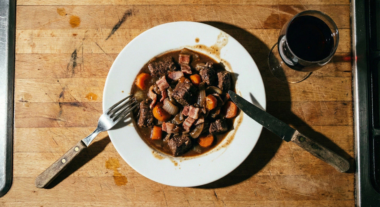 Vin till boeuf bourguignon