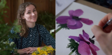 Mastering Watercolor: Learn How to Paint Realistic Flowers and Greenery in a Step-by-step Class