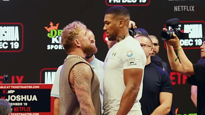 Официален трейлър за Джейк Пол - Антъни Джошуа