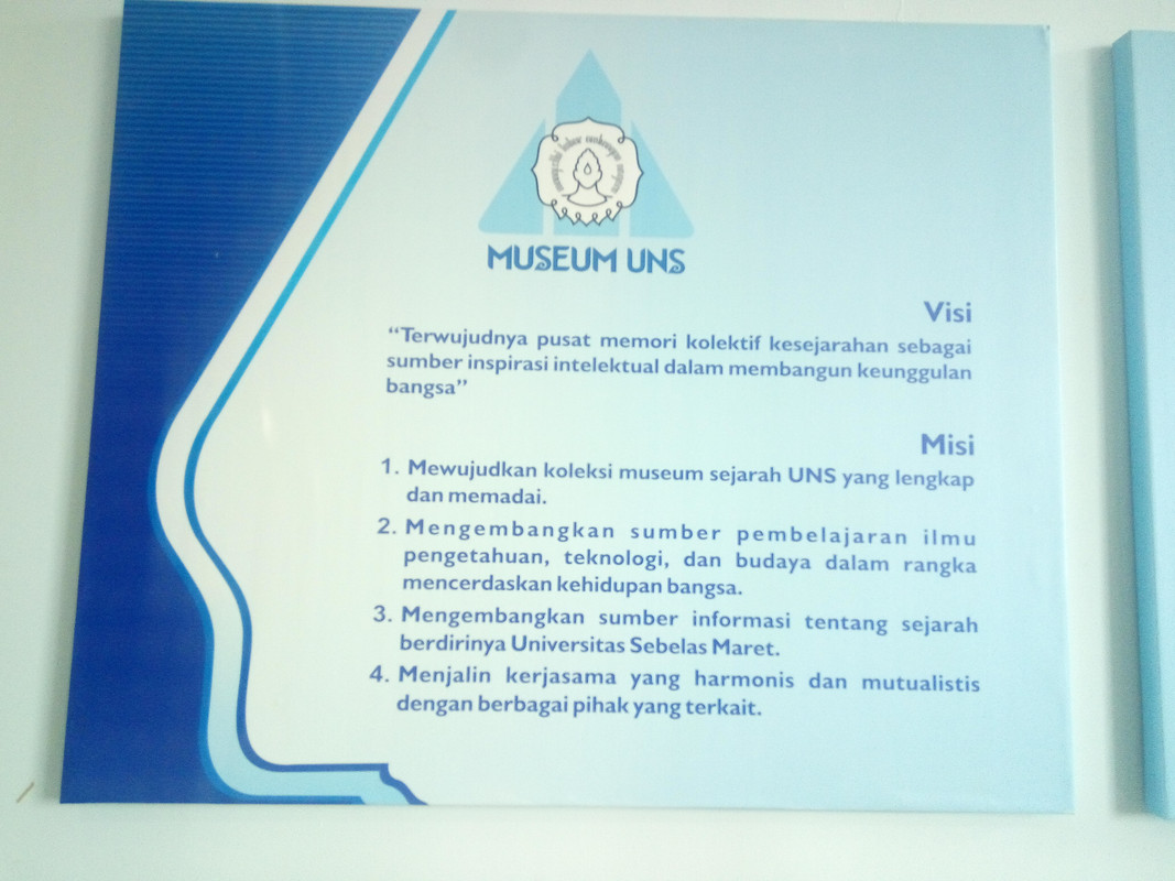 Visi dan Misi Museum UNS