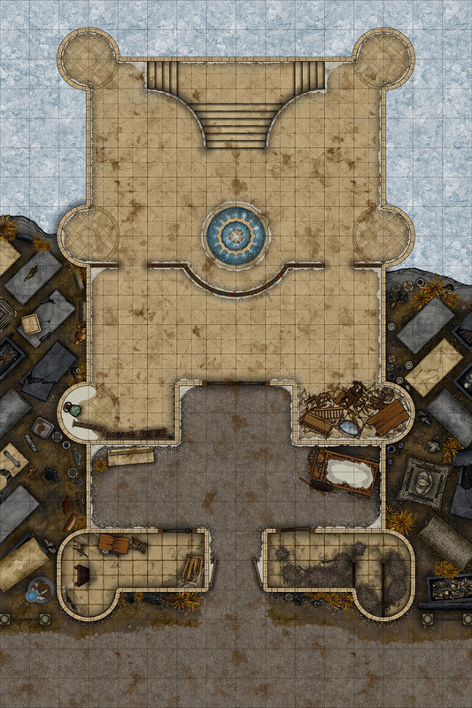 PALACE OF TEETH 16x24 Grid Ground