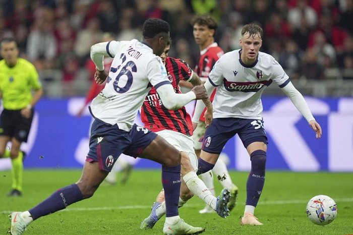Milan vs Bologna, 01h45 ngày 15/09