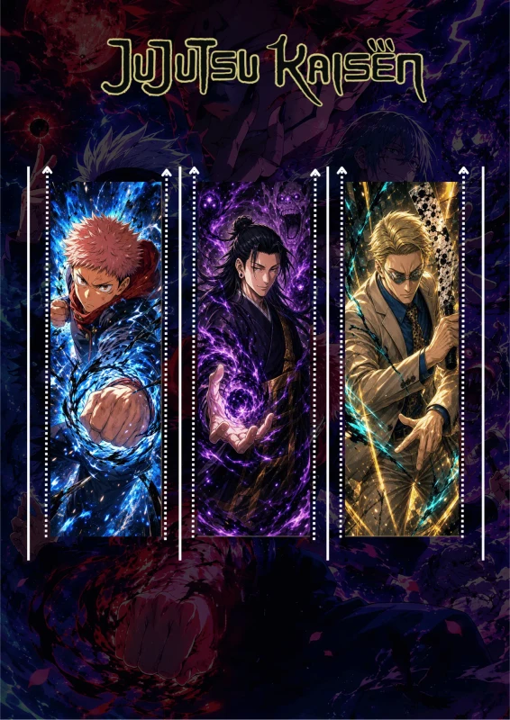 Marcador de Jujutsu Kaisen 3