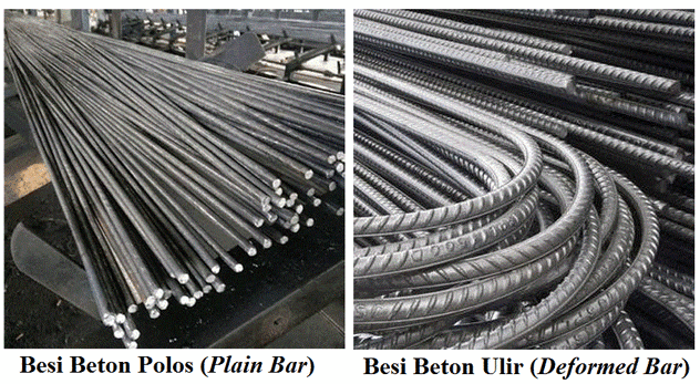 Perbedaan Besi Beton Polos dan Ulir