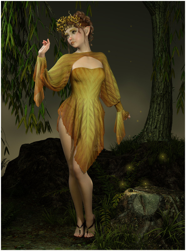 dForce - Twiglet Outfit for G8F and G8.1F dForce - Twiglet Outfit for G8F and G8.1F