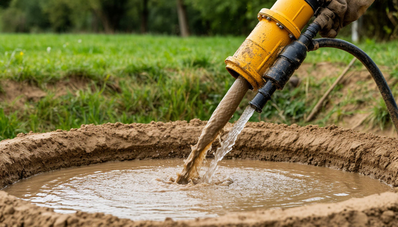 Очистка скважины от песка