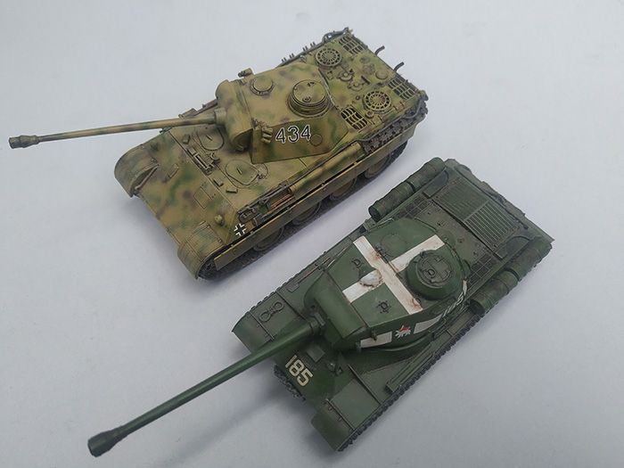 Panther Ausf.D, Zvezda, 1/72 IMG-20220625-111638