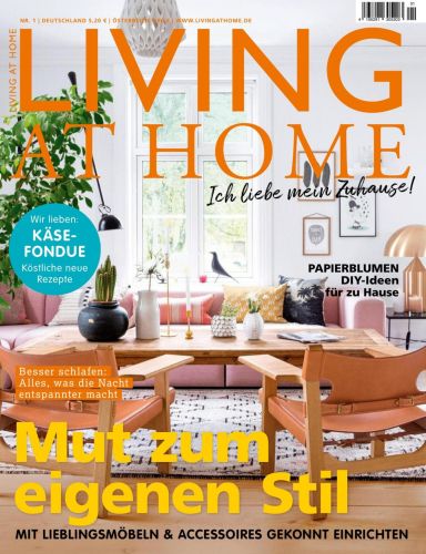 Cover: Living at Home Magazin No 01 Januar 2023