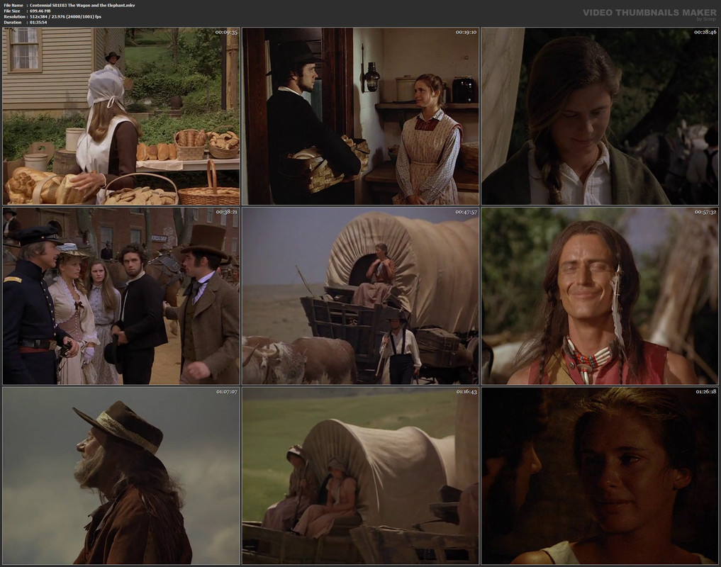 Centennial S01E03 The Wagon and the Elephant.mkv