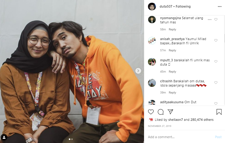 Duta dengan sang istri